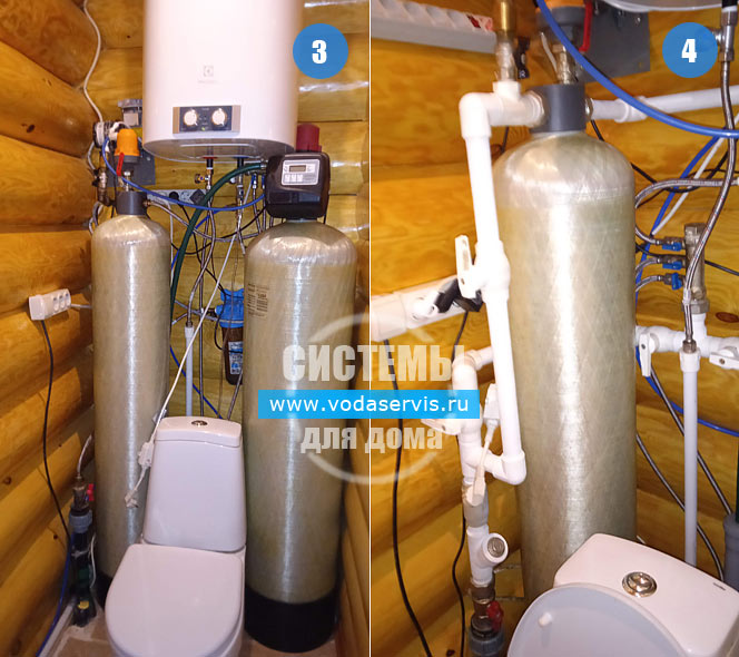 фото фильтров очистки воды в частном доме деревня белая