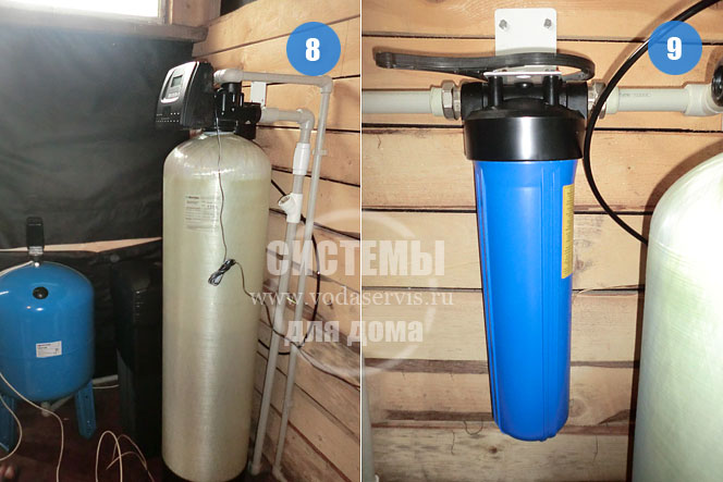 установка для правильной фильтрации воды из личной скважины