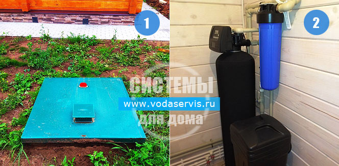 септик и система водоочистки коттеджа в домодедовском районе