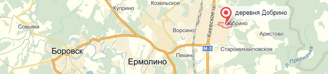 собственная обустроенная пробуренная скважина в деревне Добрино Калужской области