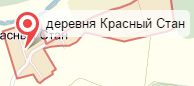 деревня Красный Стан на карте и 

фотографии скважины