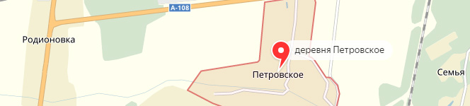 деревня Петровское